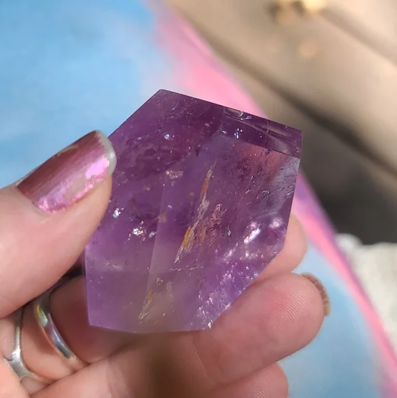 COPY - Hexagonal Chunk of Amethyst p4 - Picture 2 of 13